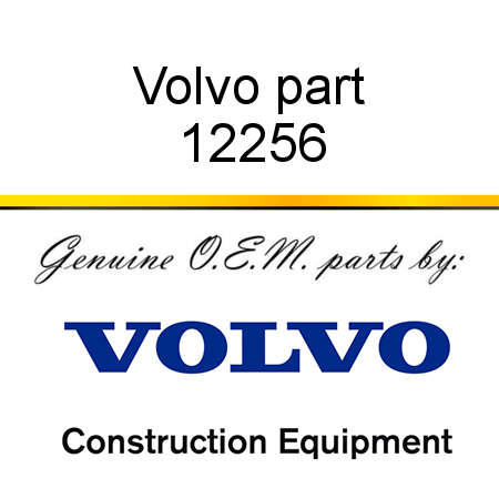 Volvo part 12256