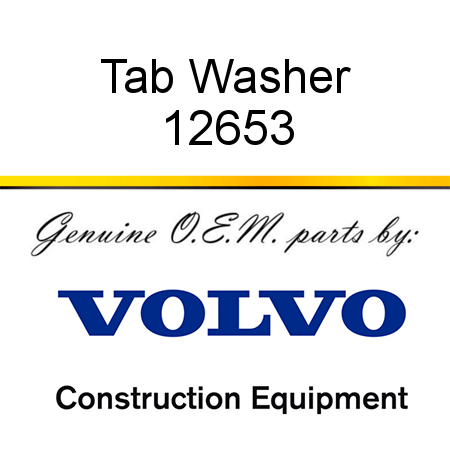 Tab Washer 12653