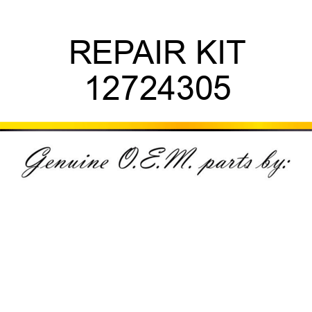 REPAIR KIT 12724305