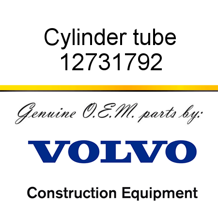 Cylinder tube 12731792