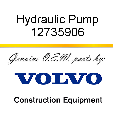 Hydraulic Pump 12735906