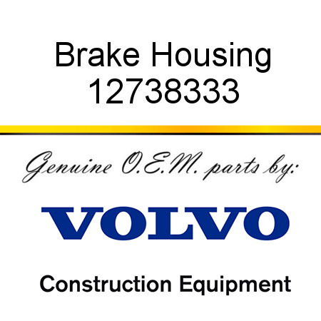 Brake Housing 12738333