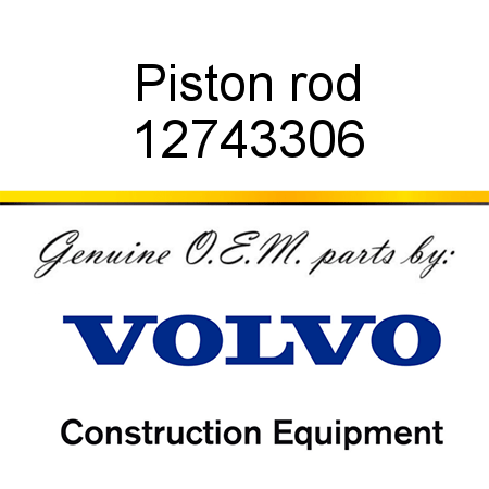 Piston rod 12743306