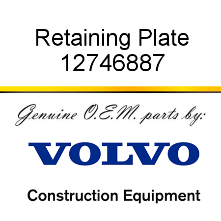 Retaining Plate 12746887