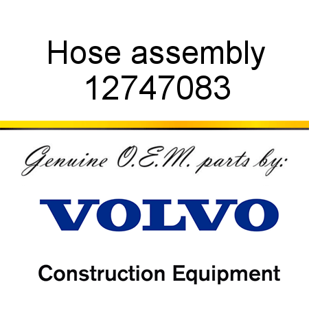 Hose assembly 12747083