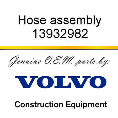 Hose assembly 13932982