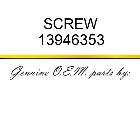 SCREW 13946353