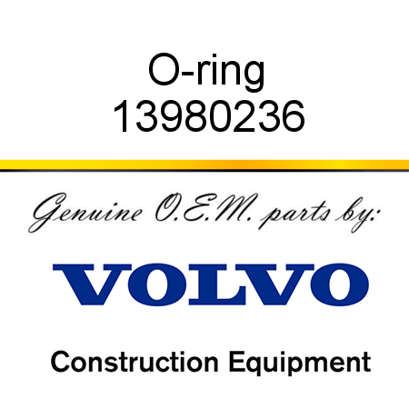 O-ring 13980236