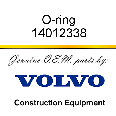O-ring 14012338