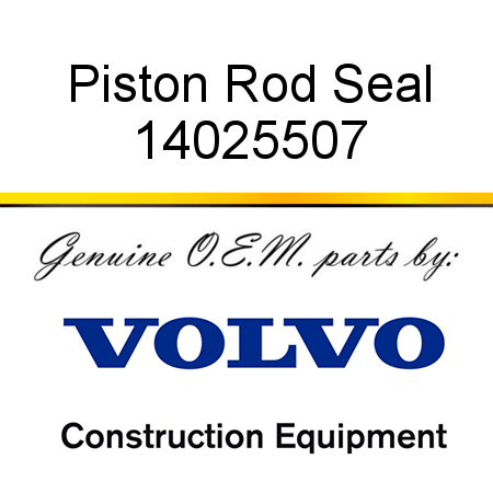 Piston Rod Seal 14025507