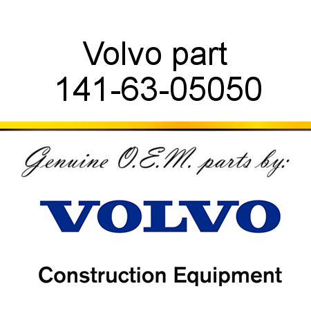 Volvo part 141-63-05050