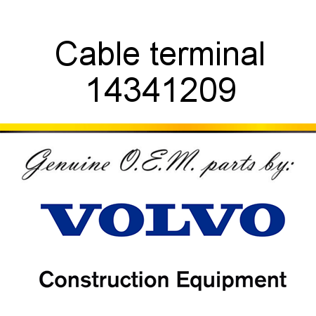 Cable terminal 14341209