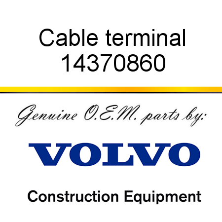 Cable terminal 14370860