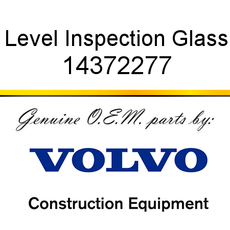 Level Inspection Glass 14372277