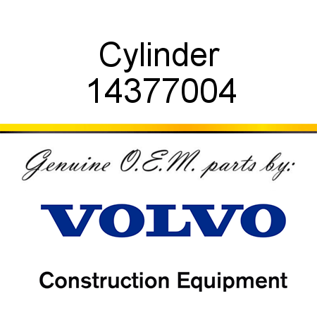 Cylinder 14377004