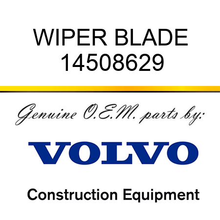 WIPER BLADE 14508629