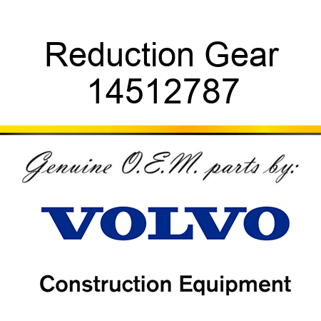 Reduction Gear 14512787