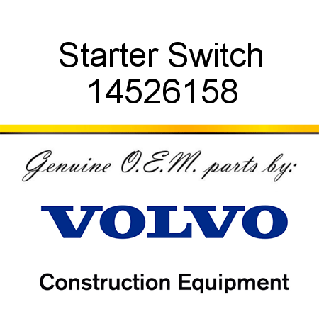 Starter Switch 14526158
