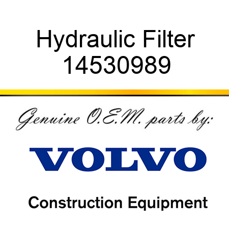 Hydraulic Filter 14530989