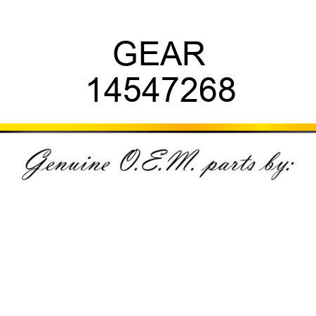 GEAR 14547268
