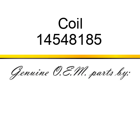 Coil 14548185 