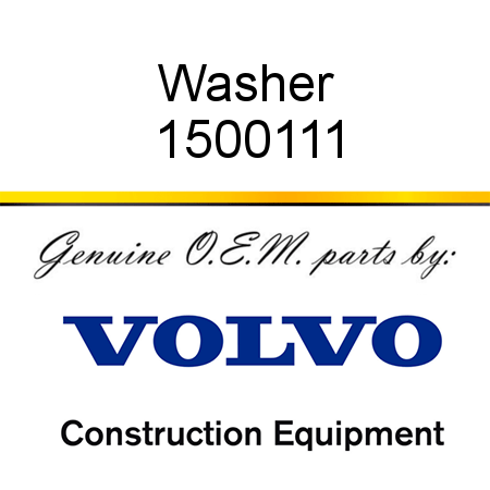 Washer 1500111