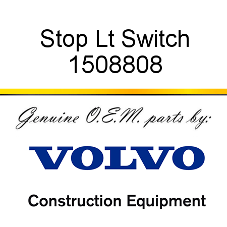 Stop Lt Switch 1508808
