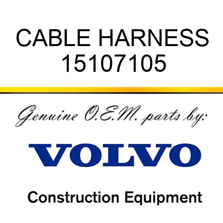 CABLE HARNESS 15107105