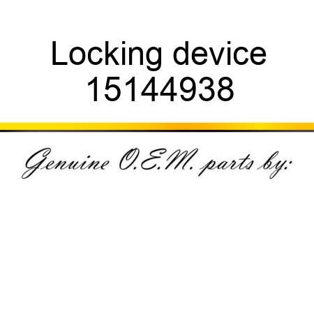 Locking device 15144938