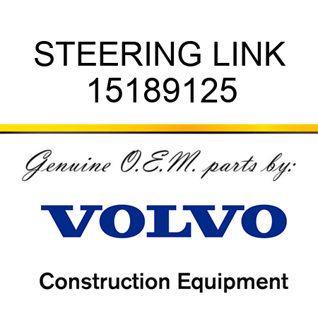 STEERING LINK 15189125