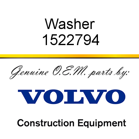 Washer 1522794