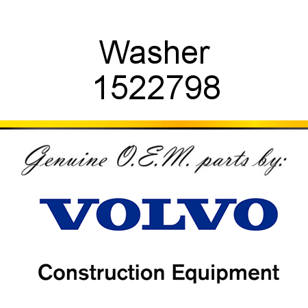 Washer 1522798