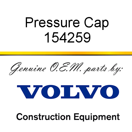 Pressure Cap 154259