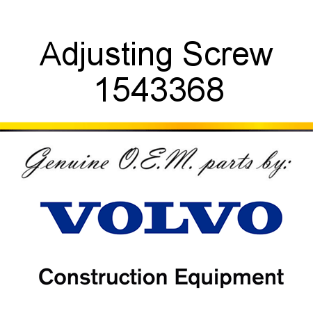 Adjusting Screw 1543368
