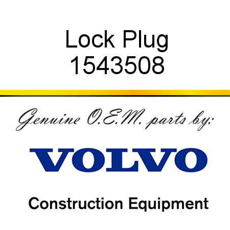 Lock Plug 1543508