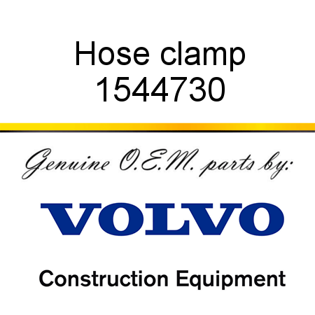 Hose clamp 1544730