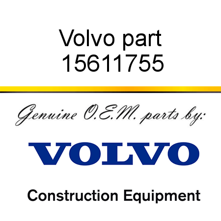 Volvo part 15611755