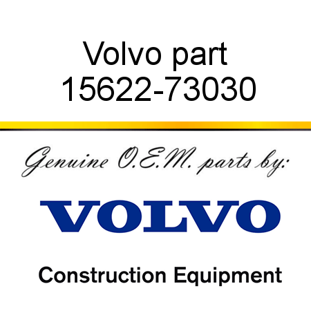 Volvo part 15622-73030