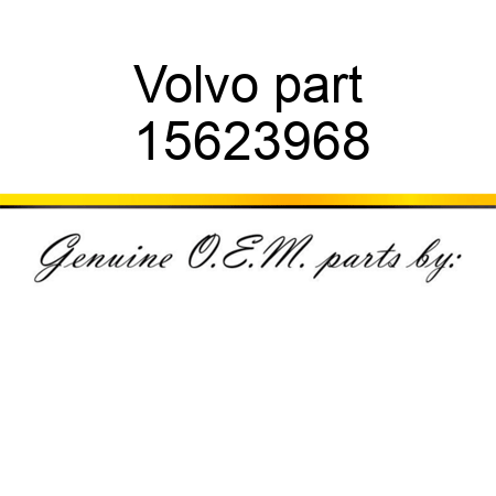 Volvo part 15623968