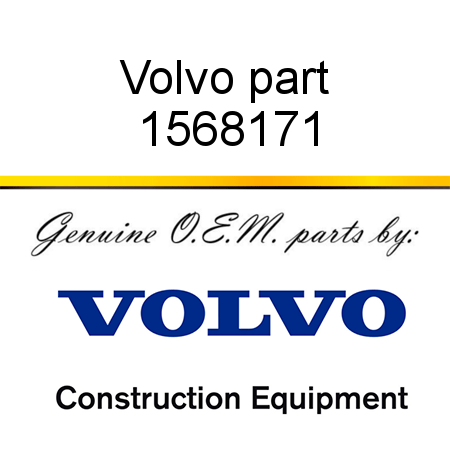 Volvo part 1568171