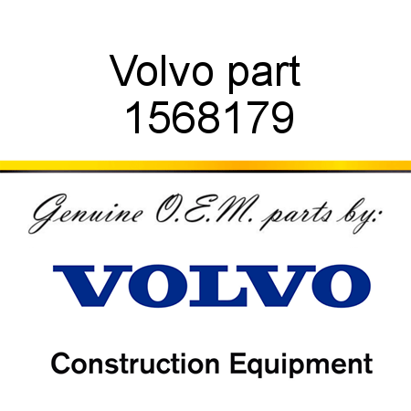Volvo part 1568179