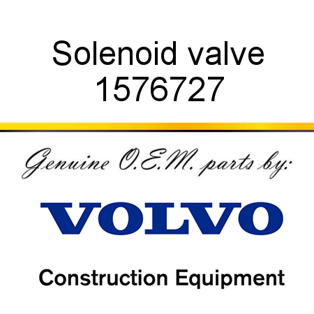 Solenoid valve 1576727