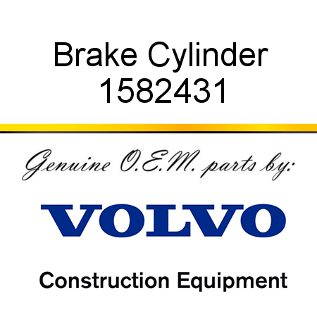 Brake Cylinder 1582431