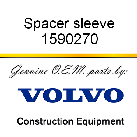 Spacer sleeve 1590270