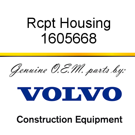 Rcpt Housing 1605668