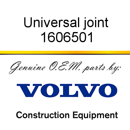 Universal joint 1606501