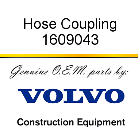 Hose Coupling 1609043