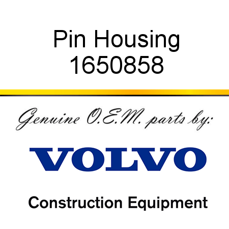 Pin Housing 1650858