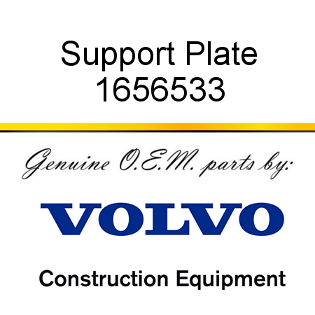 Support Plate 1656533