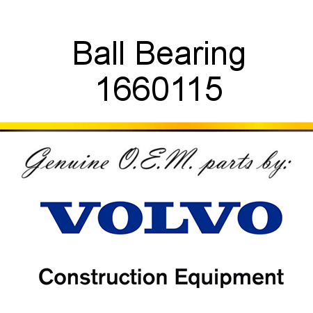 Ball Bearing 1660115